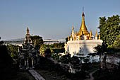 Myanmar - Inwa, Htilaingshin (Htilainshin) Pagoda near the Mahar Aung Mye Bon San Monastery. 